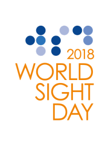 The 2018 Wold Sight Day Logo